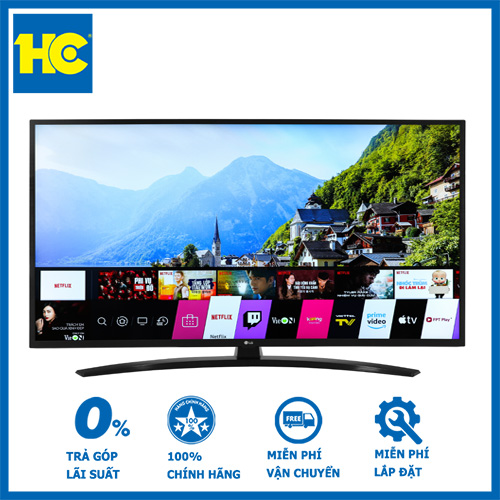 Smart tivi lg 4k 43 inch 43un7400pta