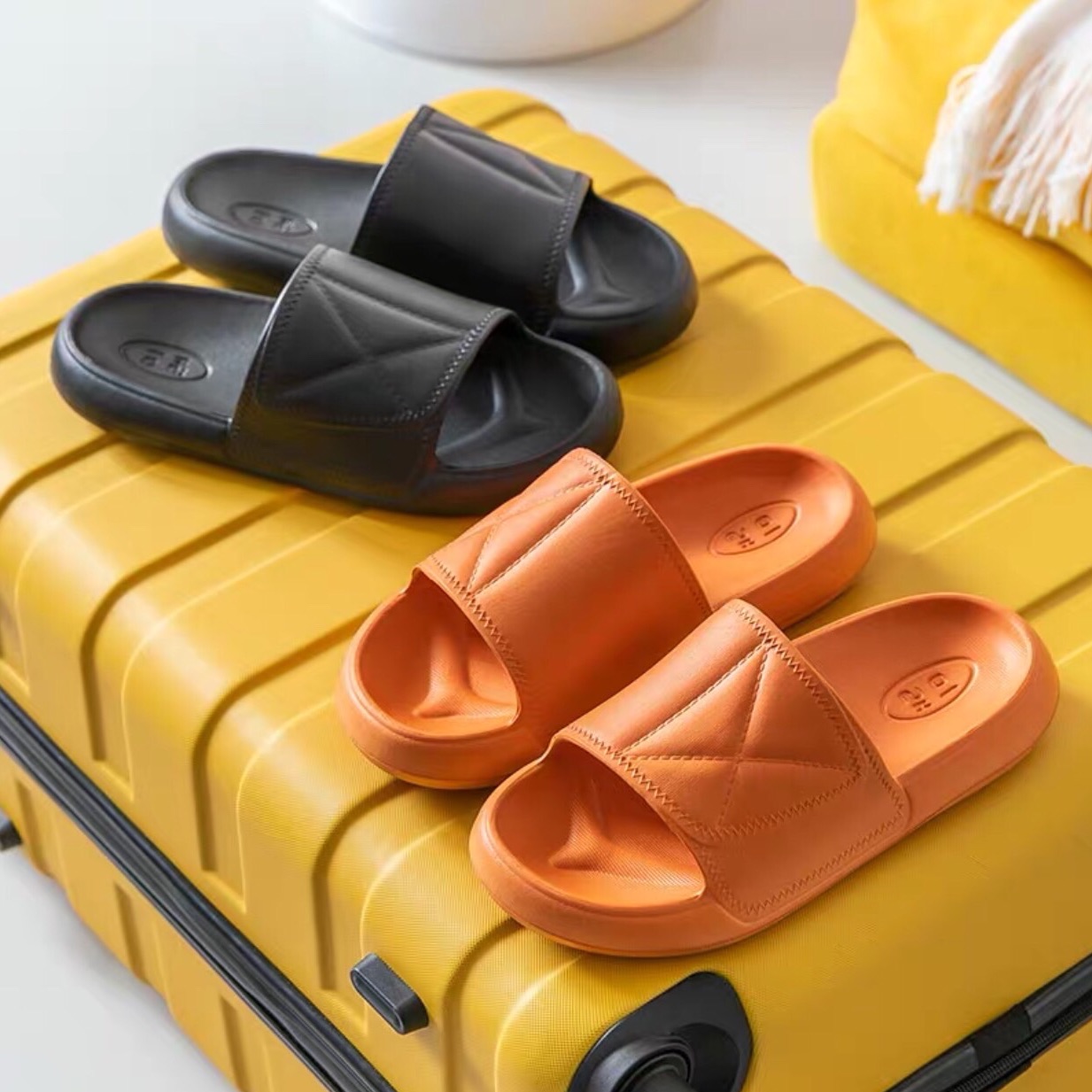 Dép quai ngang chữ X nam nữa mẫu hot 2020