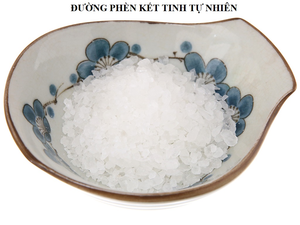 ĐƯỜNG PHÈN KẾT TINH TỰ NHIÊN - 100 GRAM