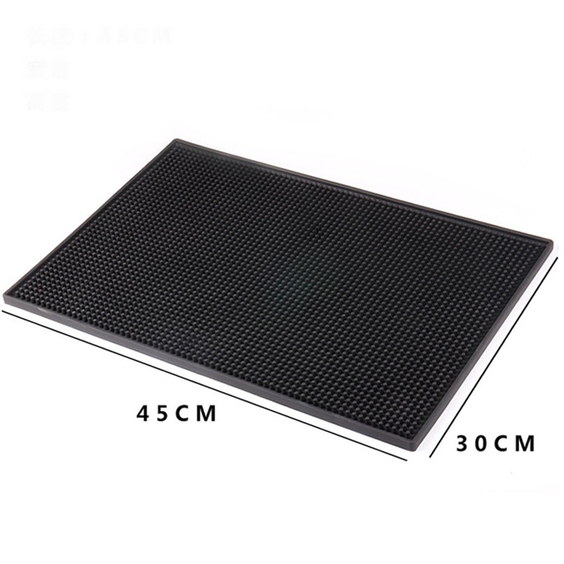 [HCM]Thảm Cao Su Lót Ly Quầy Pha Chế – Rubber Bar Mat Kích Thước 45x30cm