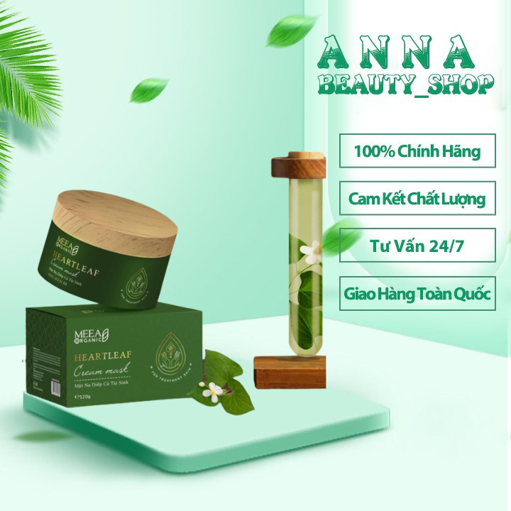 Mặt nạ diếp cá tái sinh meea organic - mặt nạ nhiếp cá - mặt nạ dư hàng chính hãng