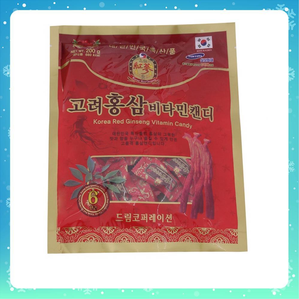 Kẹo hồng sâm Hàn Quốc Vitamin 200g - Nhân sâm Maximas