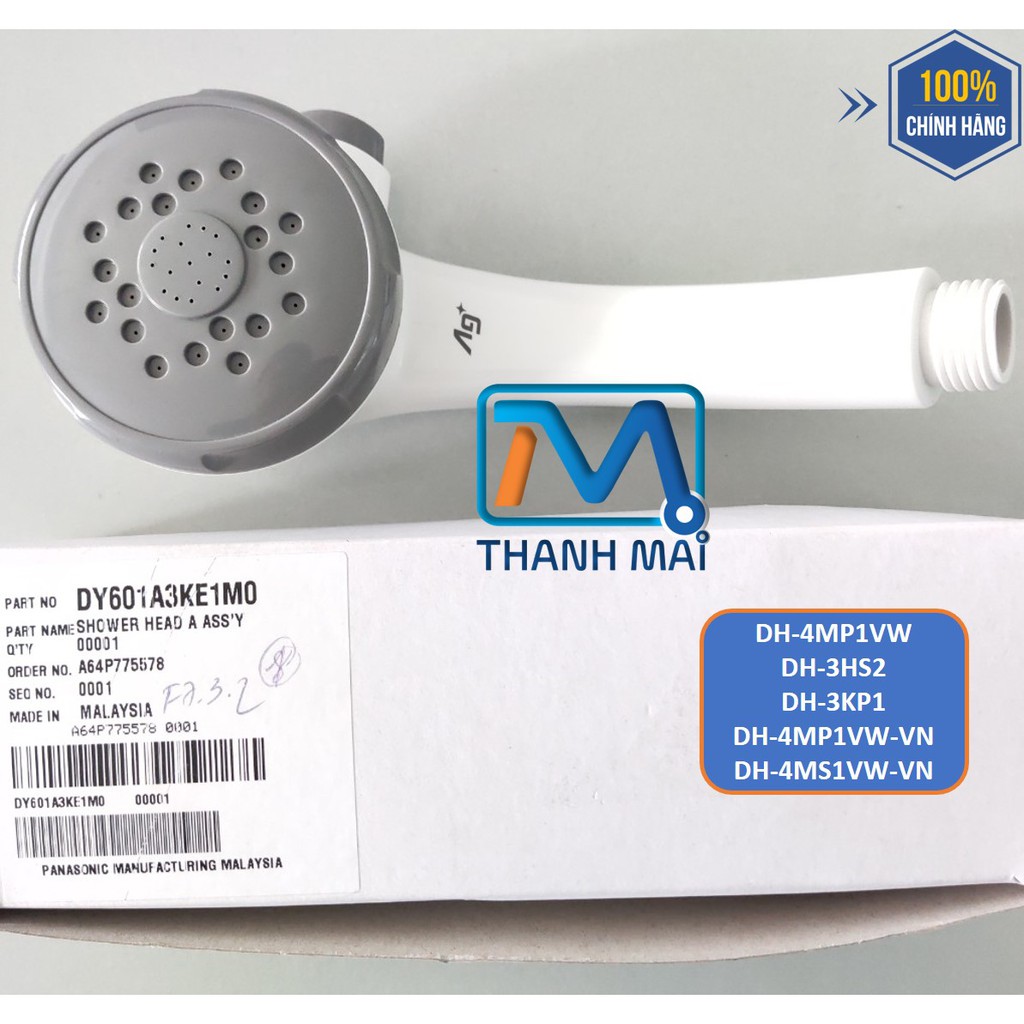 Đầu vòi sen máy nước nóng panasonic dh-4mp1vw // dh-3hs2 // dh-3kp1 // dh-4mp1vw-vn // dh-4ms1vw-vn