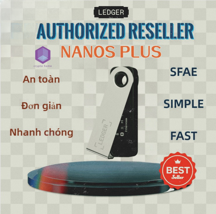 Ledger Nano S plus Bitcoin NFT & Cryptocurrency Hardware Wallet