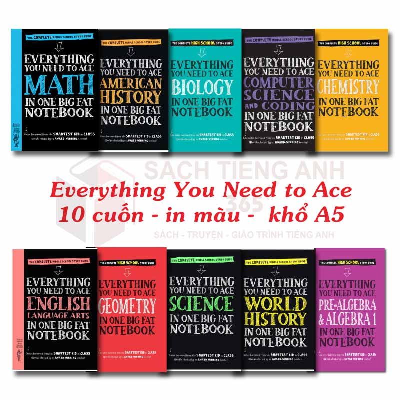 Everything You Need to Ace - vở ghi chép của học sinh