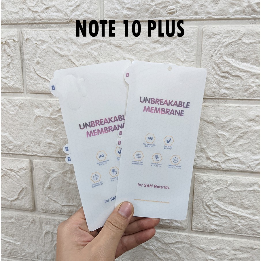 Dán chống xước nhám hai mặt PPF Samsung Galaxy Note 10 Plus
