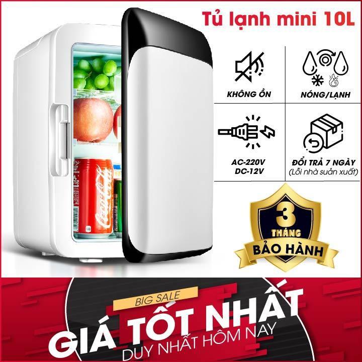 ✥ Tủ lạnh mini 10L cho xe hơi [freeship] Tủ lạnh mini gia đình