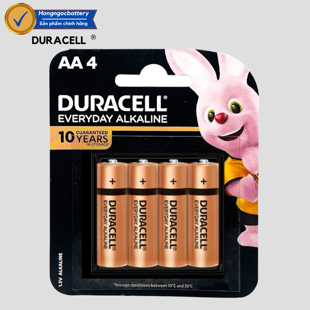 Pin AA và Pin AAA 1,5V DURACELL Siêu Bền , Không chảy nước - Hàng chính hãng
