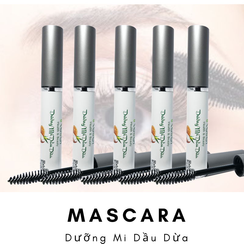 5 cây mascara dưỡng mi dầu dừa