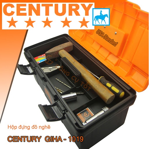 Thùng đồ nghề hộp đựng đồ nghề 19inch century giha-1019
