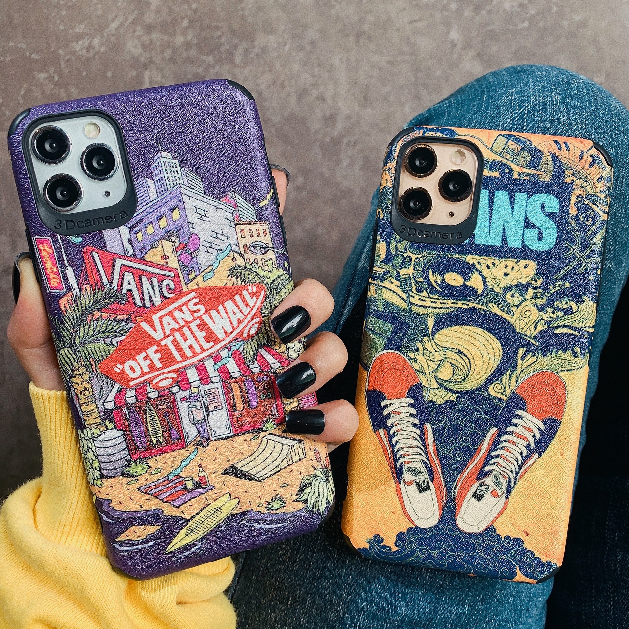 Ốp Lưng Da IMD The House x Shoes Vans