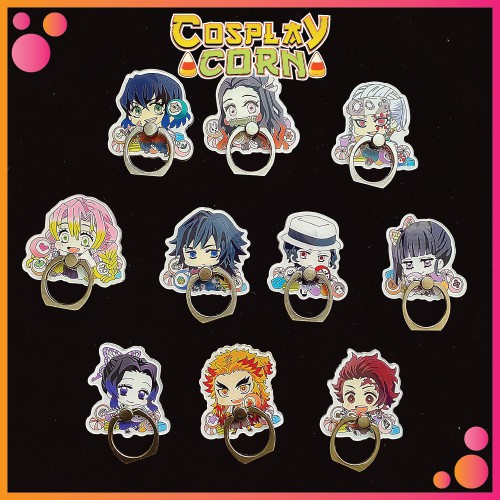 Iring Anime Kimetsu No Yaiba Cho Điện Thoại Các Dòng Iphone, Samsung, Xiaomi, Oppo- Giá Đỡ Điện Thoại Iring Anime Kny