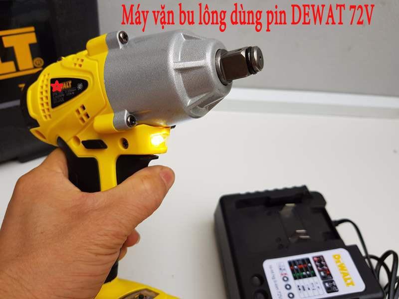 Máy vặn bu lông dùng pin dewat 72v