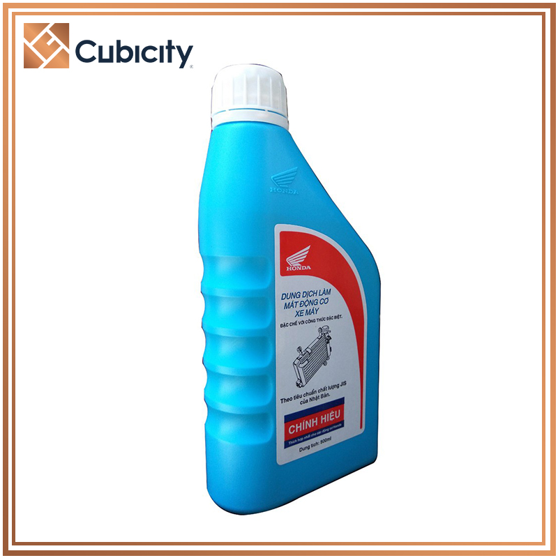 Dung dịch làm mát động cơ xe máy HONDA 500ml dùng được cho xe số, xe tay ga ngăn ngừa gỉ sét khoang làm mát động cơ