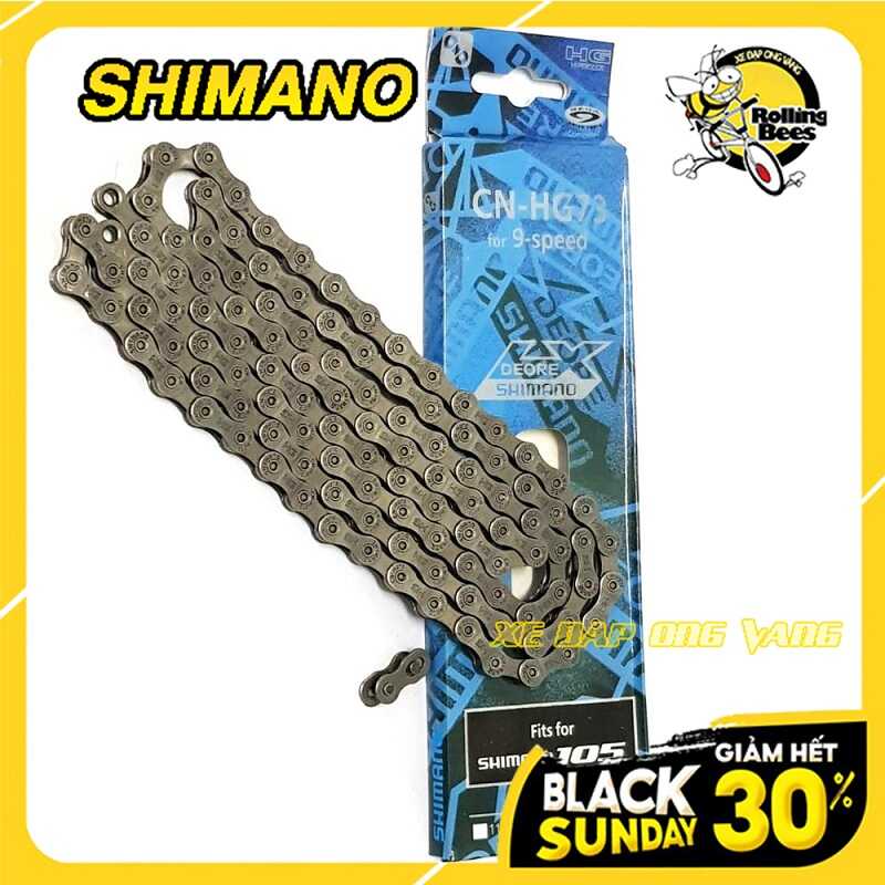 Sên, xích xe đạp shimano 7-8-9 speed