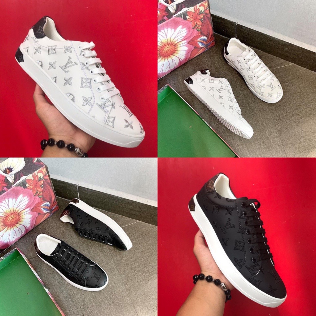 Giày Sneaker Thời Trang Hoạ tiết Lv Sang Chảnh - Hàng Cao Cấp