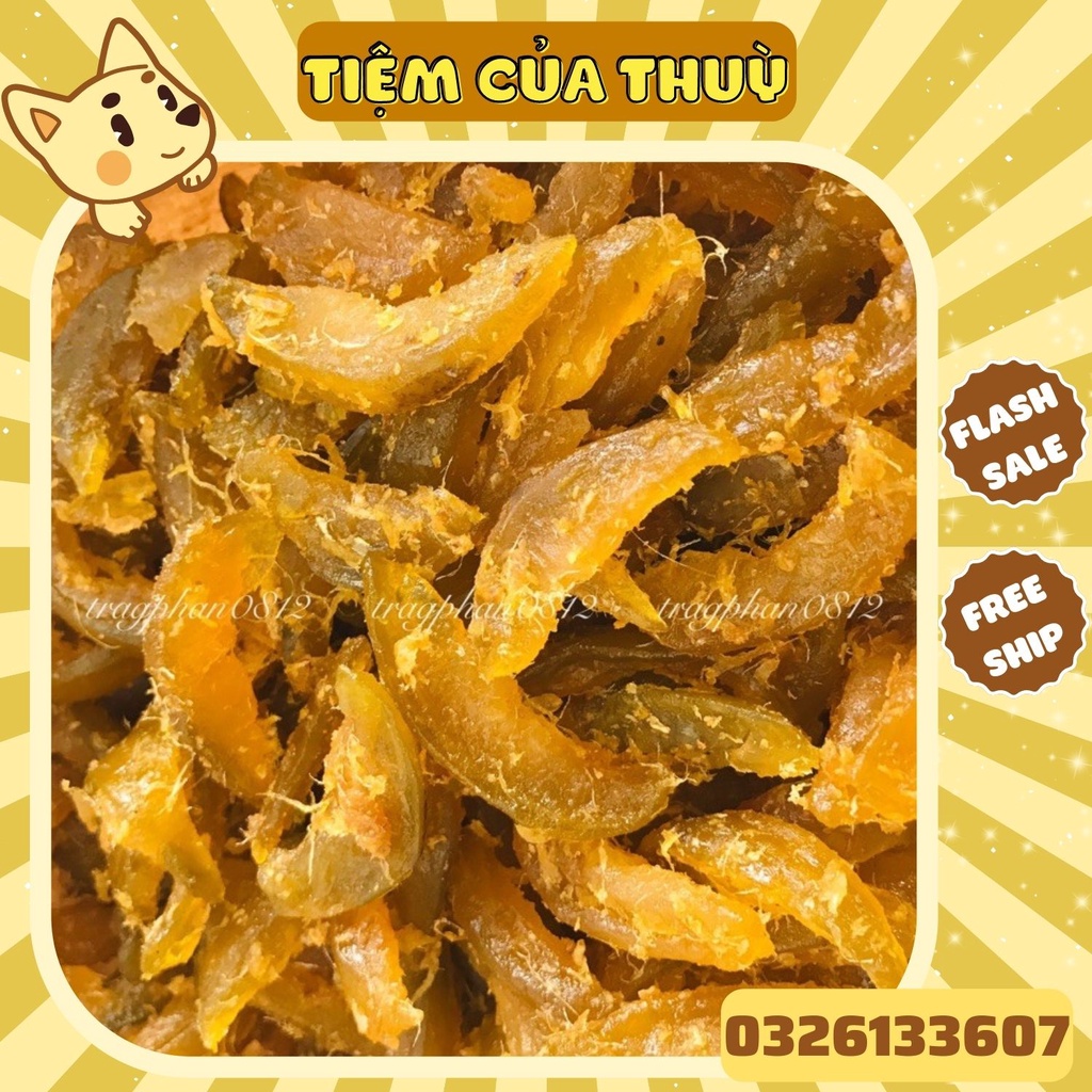 500g ô mai cóc xào gừng thơm ngon, đặc sản ô mai hà nội