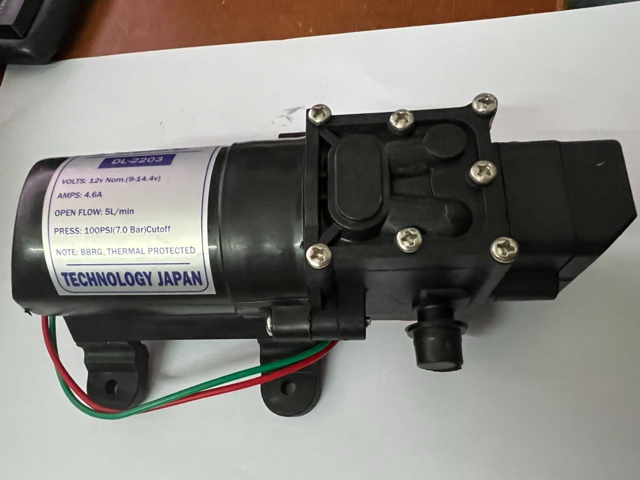 Bộ máy rửa xe mini 12V Sumo công suất 60w