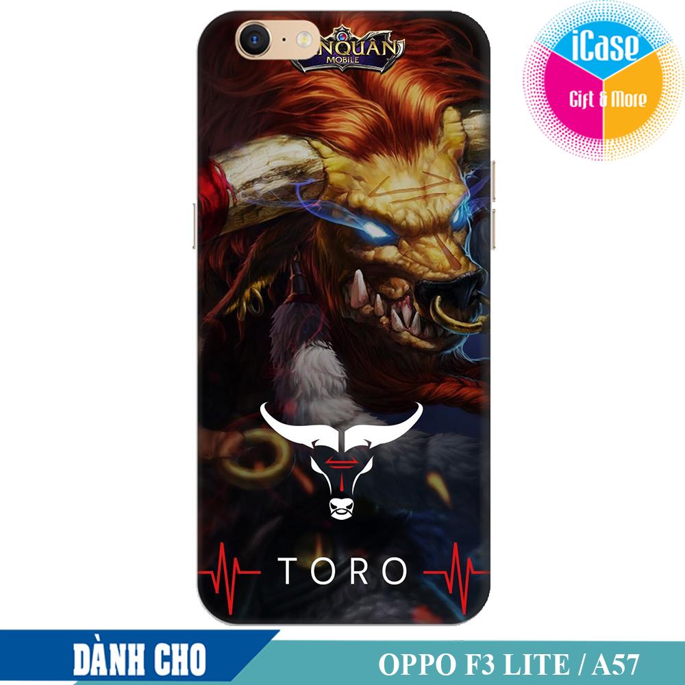 Ốp lưng nhựa dẻo dành cho Oppo F3 Lite in hình Toro