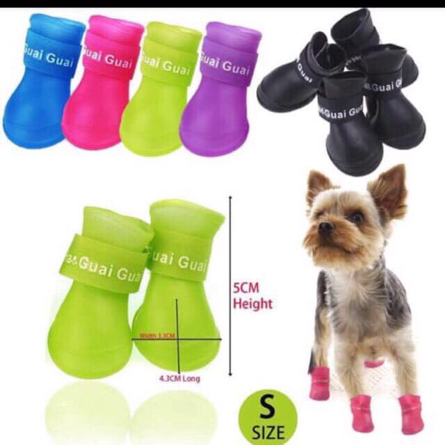 [Lấy mã giảm thêm 30%] Giầy đi cho chó mèo