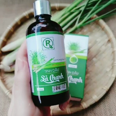 Tinh dầu sả chanh TÂM AN nguyên chất loại 1 chính hãng chai 100ml