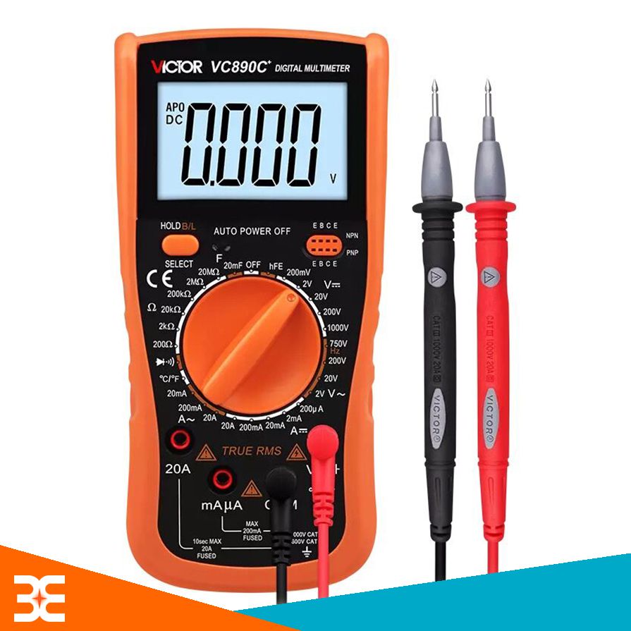 Đồng Hồ VICTOR VC890C+  đồng hồ vạn năng dễ sử dụng có chức năng tự ngắt khi không sử dụng