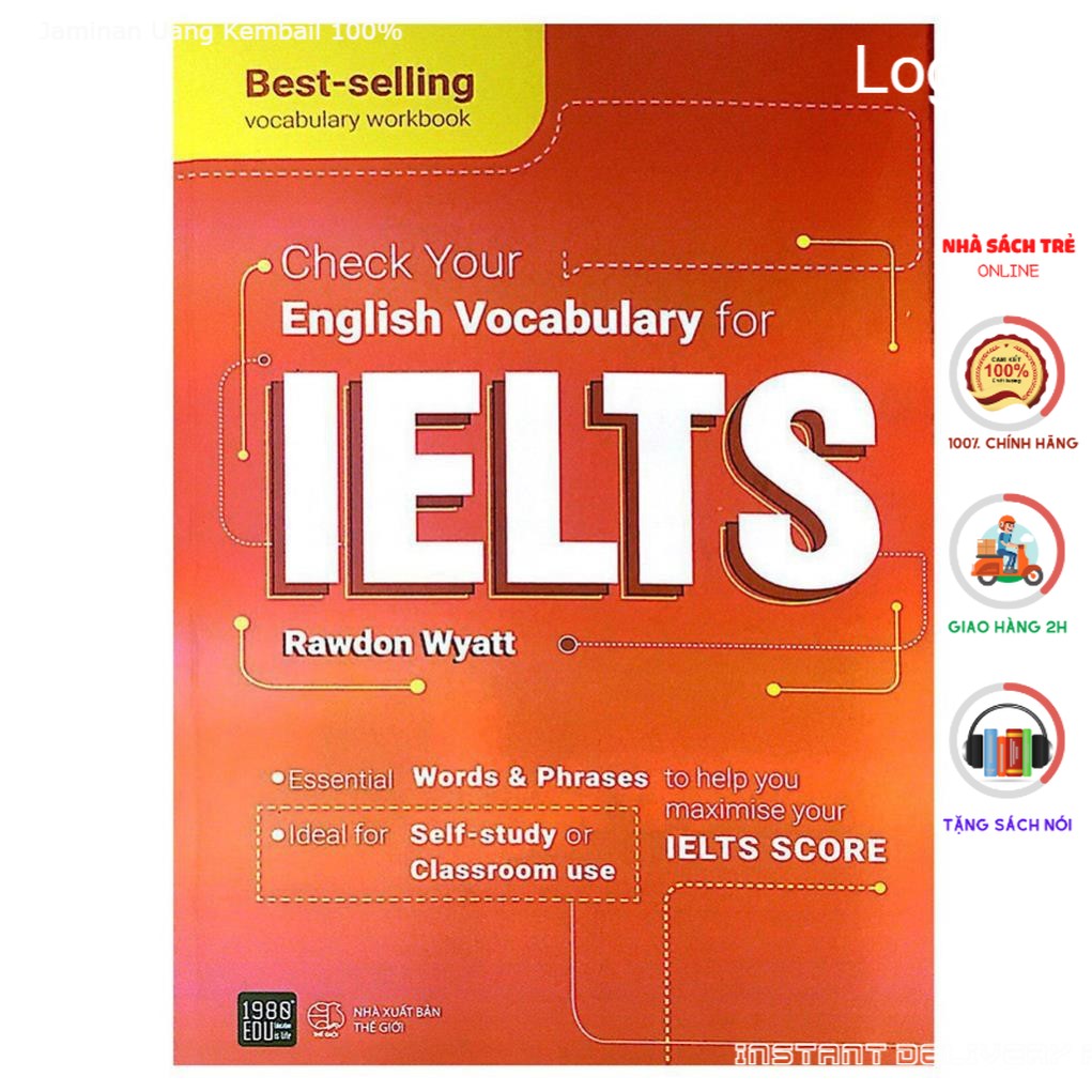 Sách - Check Your English Vocabulary For Ielts ( Tặng Kèm Bookmark ) [1980 Books]