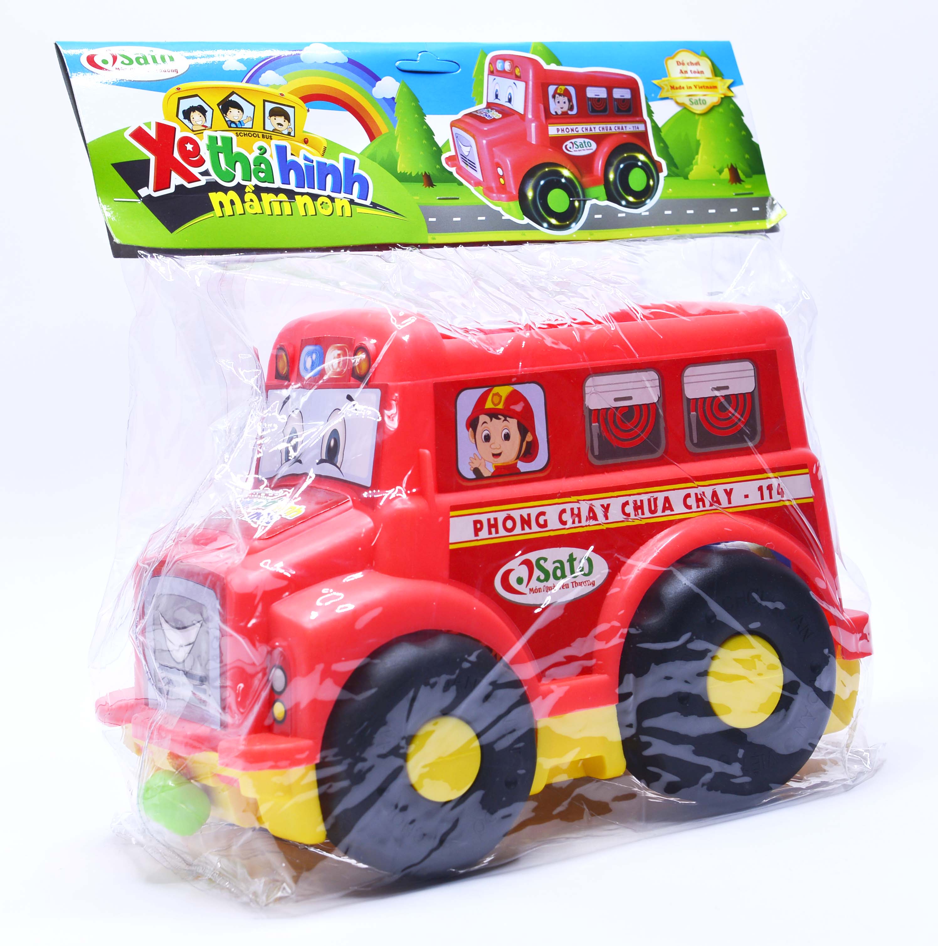 [HCM]XE THẢ HÌNH MẦM NON-MẪU 2 (SATO 49)