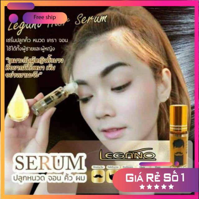 Hàng Thái Bán chạy Serum Legano giúp kích mọc mày râu tóc hiệu quả