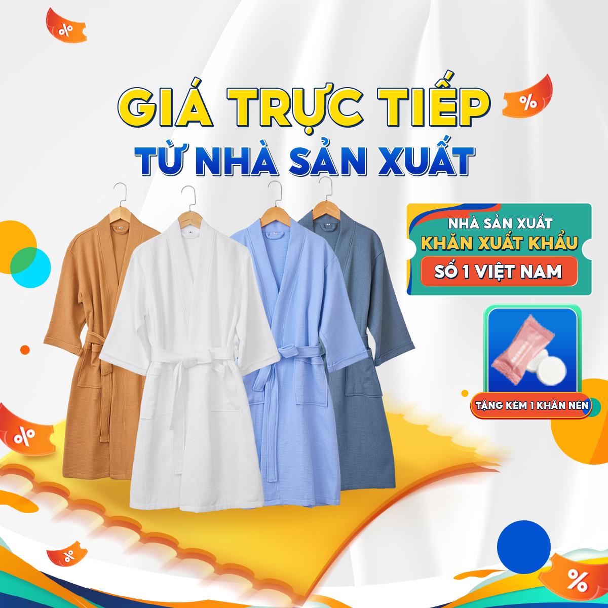 Áo choàng tắm chất liệu cotton siêu thấm dệt tổ ong thông thoáng nhiều màu nhiều size ao choang tam ao choang ngu nam nữ đi biển đi bơi khách sạn