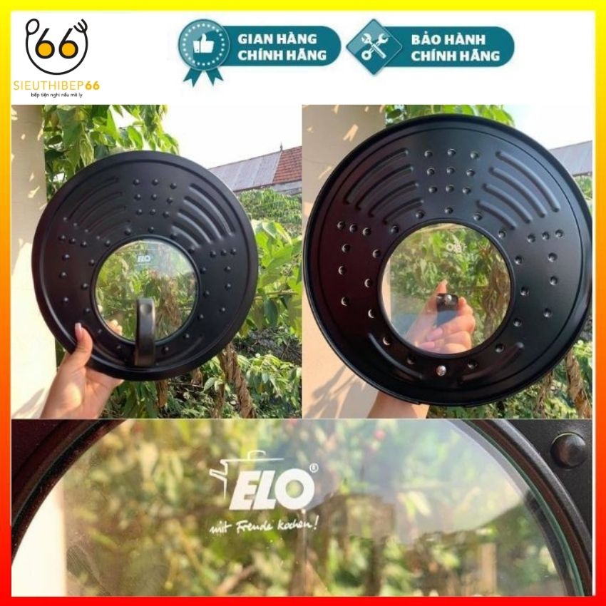 Vung chắn mỡ elo 30 cm - tấm chắn dầu mỡ chống nóng bỏng - siêu thị bếp 66