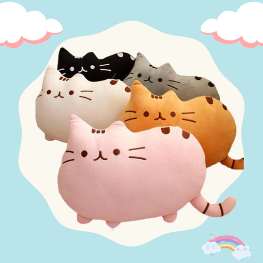 [HCM]Thú Bông Mèo Pusheen Cao Cấp Dễ Thương 40*30cm (Nhiều Màu)