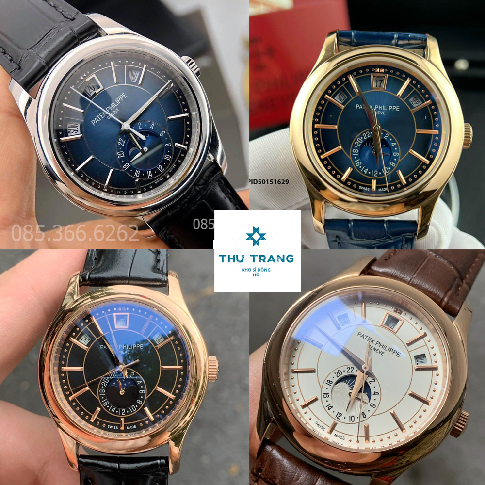 Đồng hồ nam Pan-tek Complications đồng hồ cơ Automatic size 40