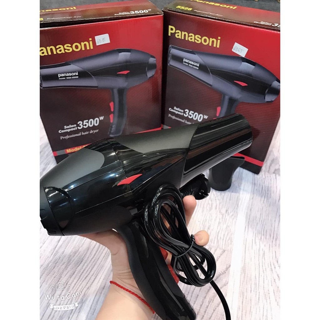 Máy sấy tóc panasoni kèm đầu sấy hàng chuẩn salon 2 chiều nóng lạnh