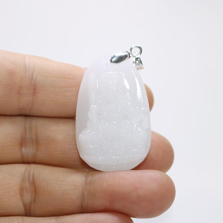 Mặt dây chuyền phật bản mệnh tuổi Mão size nhỏ - Phật Văn Thù Bồ Tát