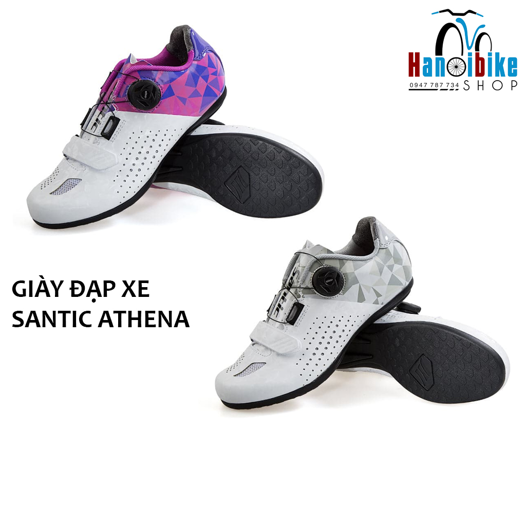 Giày đạp xe không cá Santic Athena size nữ size 37,38,39 chuyên dụng