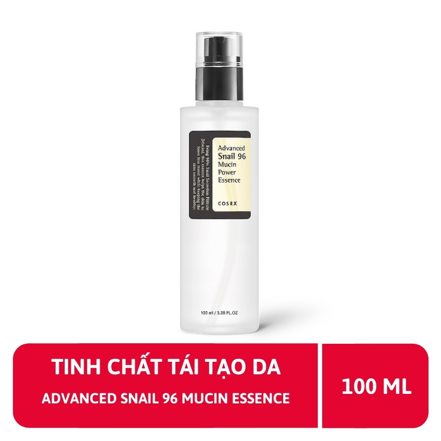 Tinh chất tái tạo da cosrx advanced snail 96 mucin essence 100ml