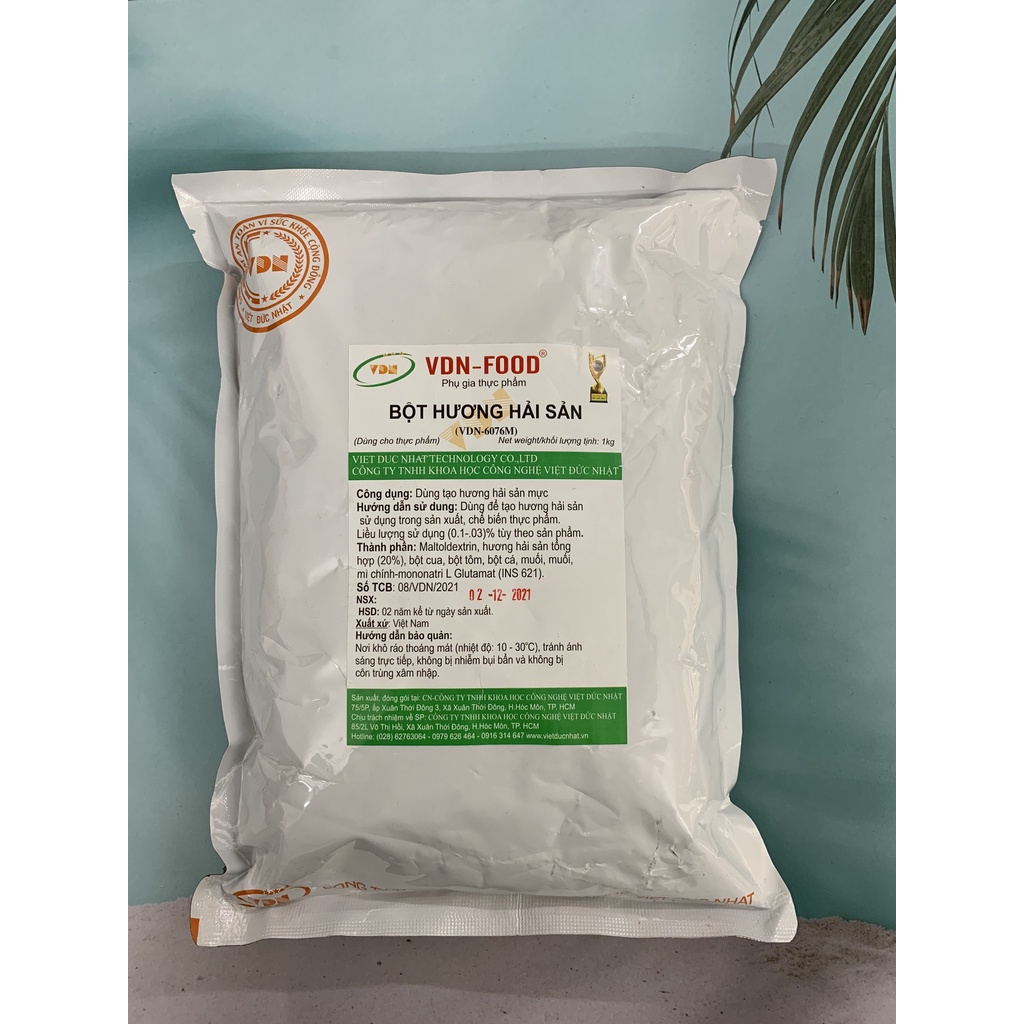 Hương mực dạng bột vđn làm chả mực