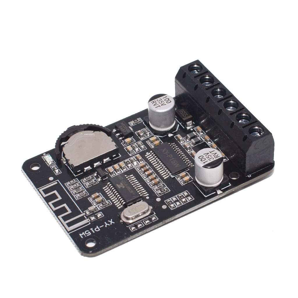 Mạch khuếch đại âm thanh xy-p15w bluetooth 5.0 2*15w dc 8-24v