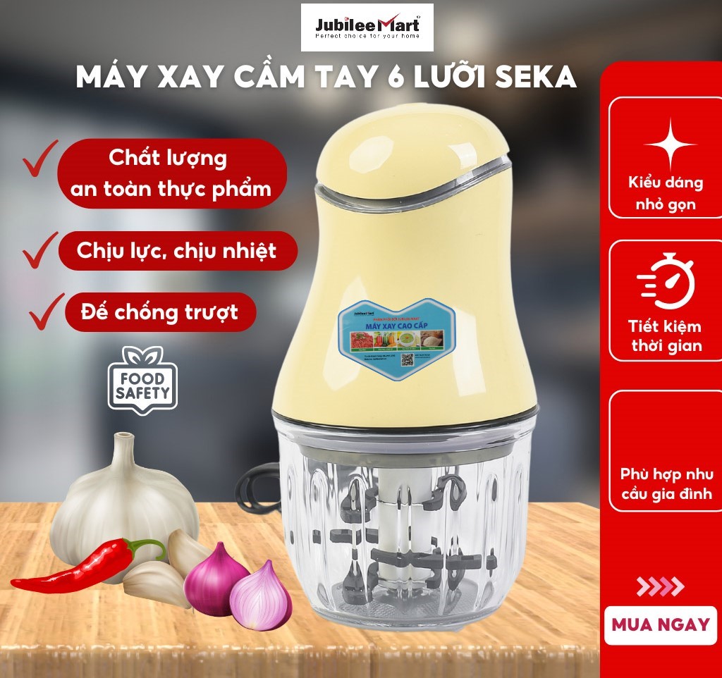 [MÁY NHẬT XỊN] Máy xay sinh tố Osaka - máy xay sinh tố mini - máy xay sinh tố đa năng - xay đá, xay thịt, xay gia vị - Chất liệu thép chống gỉ - Lưỡi dao sắc bén - Động cơ êm ái - Bảo hành 12 tháng