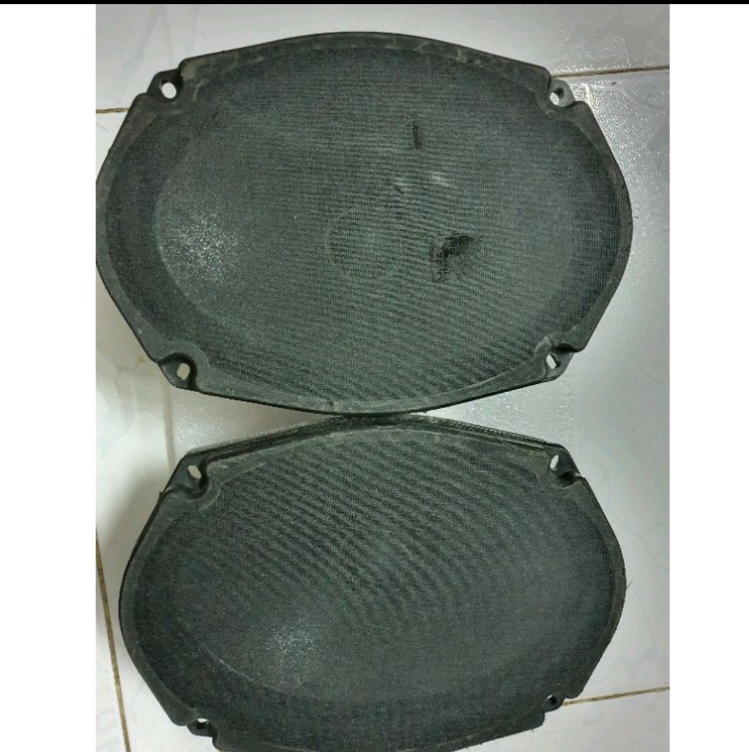 Loa bass sub xe hơi bầu dục 23x16cm