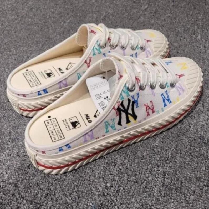 Giày thể thao Sneaker MLB Mule Đạp gót Playball Origin Monogram màu Jean Nhạt Shopee Việt Nam #30 Giày thể thao Sneaker MLB Mule Đạp gót Playball Origin Monogram màu Jean Nhạt Shopee Việt Nam
