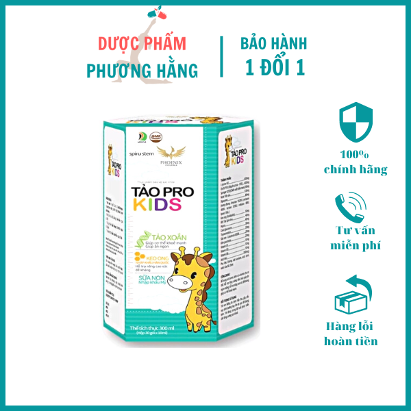 Tảo Pro Kids Tăng Cường Miễn Dịch Giúp Trẻ Tăng Cân Ăn Ngon Miệng [Date 3/2025]
