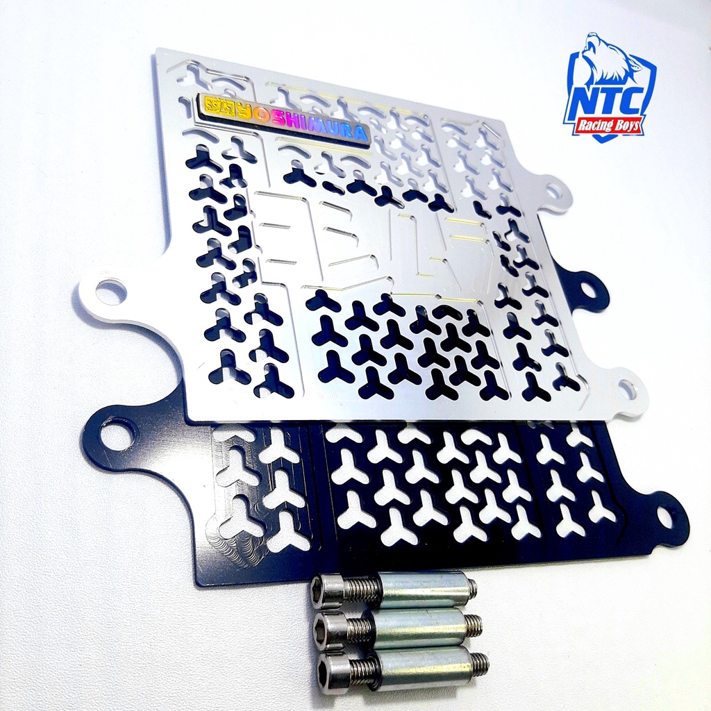 Che két nước Vario AB Click Lead mẫu Yoshimura tặng kèm đầy đủ tem titan ốc ắc dễ lắp đặt