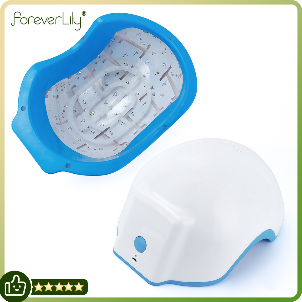 Foreverlily rụng tóc treament mọc lại tóc laser mũ bảo hiểm chống mọc tóc cap tóc thiết bị trị liệu mất tóc laser trị liệu thiết bị