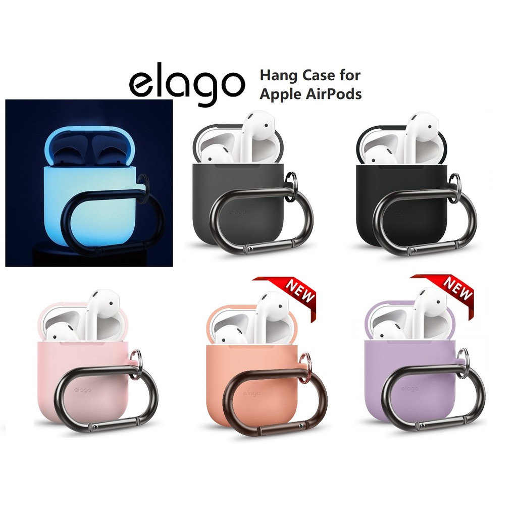 Vỏ bảo vệ tai nghe Apple Airpods 2 Elago Hang