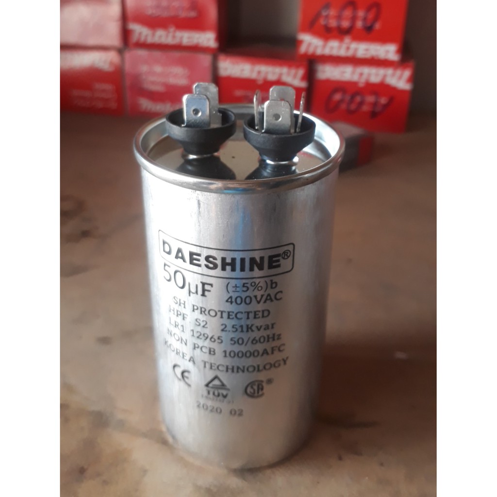 Tụ điện 45Uf 400V Capa 45Uf tụ nhôm sản phẩm chất lượng đảm bảo an toàn đến sức khỏe người sử dụng cam kết hàng nhận được đúng với mô tả