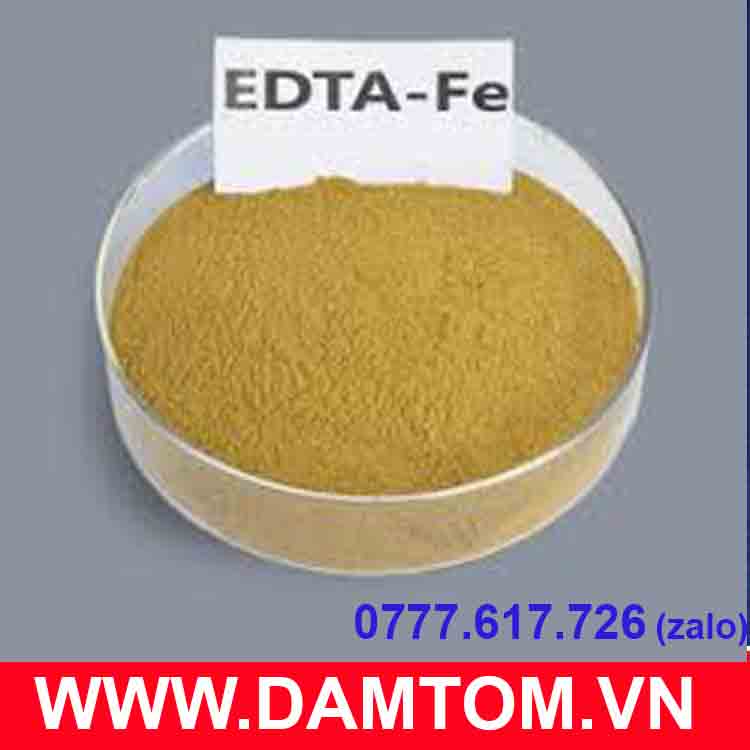 Vi lượng Sắt Chelate (Fe-EDTA-13) tan hoàn toàn trong nước (gói 500g)