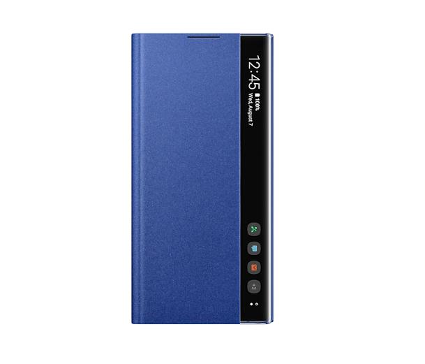 Bao da Clear View Note 10 Plus ( Full box ) Xanh - BH 12T