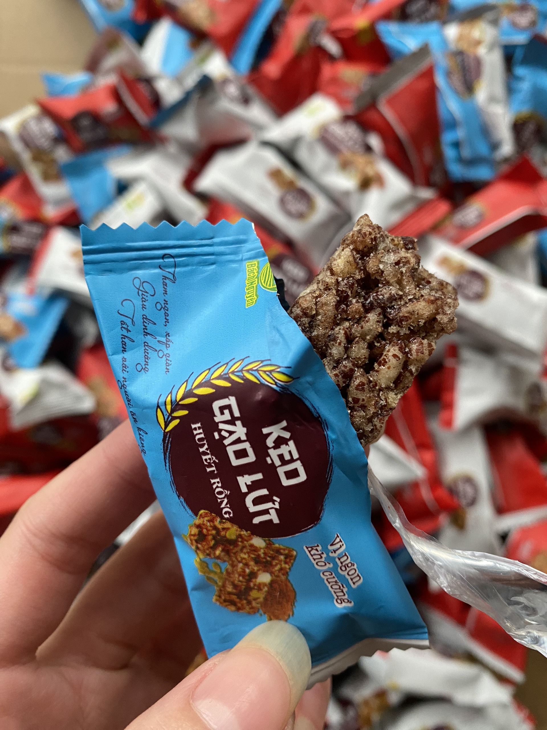 [ Ăn vặt ngon ] Combo 500g Kẹo Gạo lức Ngũ cốc thơm ngon giòn tan tốt cho sức khỏe